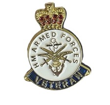 Armed forces veteran enamel - armed,