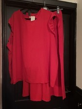 Woman’s Red Collette Suit