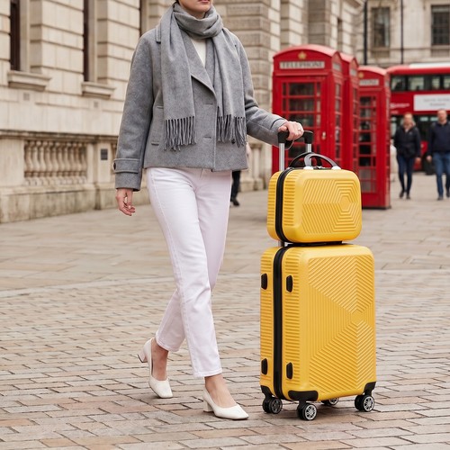 Lightweight shell suitcase - uk,