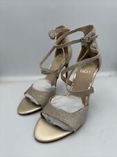 Biba Ladies Heels Glitter Gold