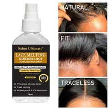 SALON ULTIMATE LACE MELTING SPRAY GLUE-LESS HAIR ADHESIVE FOR WIG MELTING SPRAY