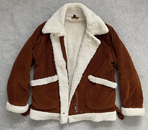 Topshop cord shearling - cord,