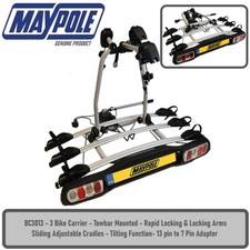 Maypole 3 Bike Cycle Carrier