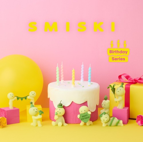 Smiski doll birthday - smiski,