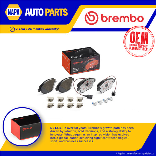 Brake pads set fits fiat - fits,