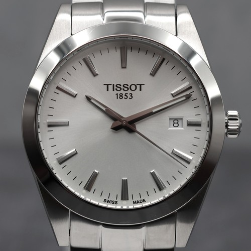 Tissot gentleman 40mm silver - tissot,