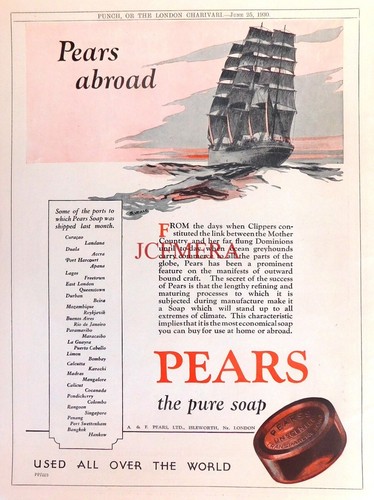 Pears pure soap - pears, exported