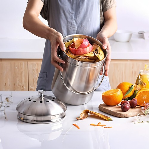 Kitchen compost bin - kitchen,