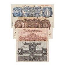 WW2 British Bank Notes -