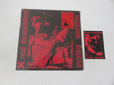 XMAL DEUTSCHLAND Inncubus Succubus BLACK & RED VINYL 12" & POSTCARD SBR3049BE