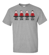 Men Machine By VIPwees Mens Quality T-Shirt Inspired By Electronic Music 80s