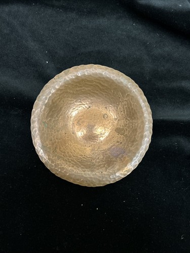 Vintage beaten copper bowl - vintage,