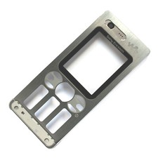 Sony Ericsson W880 front housing+screen lens+camera glass silver Genuine