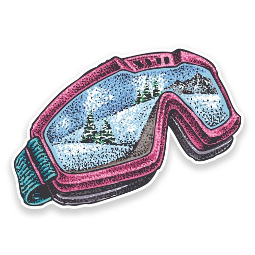 Ski snowboard goggles - 2,