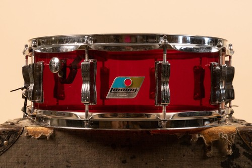 1970s ludwig 5x14 - ludwig, red