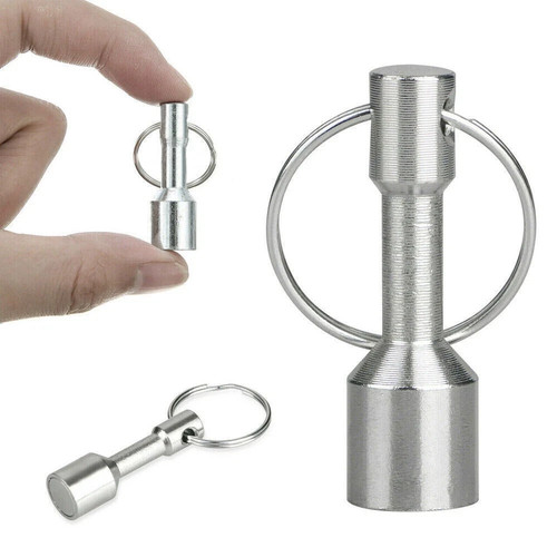 Metal magnet keychain - metal,