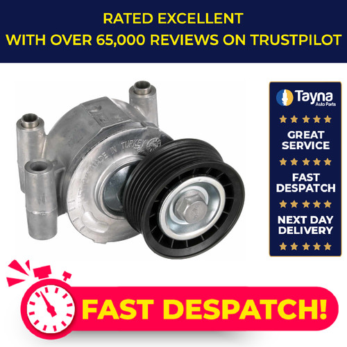 Aux belt tensioner fits - belt, ford