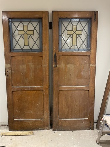 Antique original pair wooden - antique,