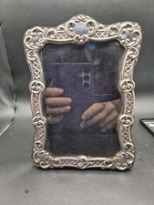 Sterling Silver Mounted Easel Photograph Frame Internal 14cm X 9cm 1989 By RH