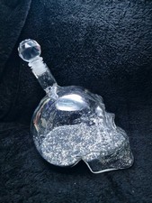 Crystal  Head  Skull  Whiskey  Vodka  Glass  Bottle glitter