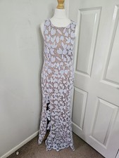 Boohoo Floral Lace Maxi Dress