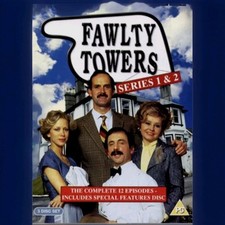 Faulty Towers - Complete Fawlty BBC TV Series (3 DVD Box Set, 12 Episodes, 1975)