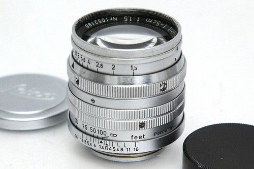 Leica summarit 50mm 5 l39 - f/1.5,