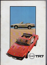 Triumph TR7 1981-82 UK Market
