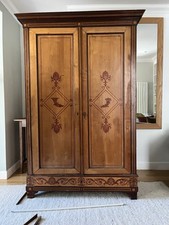 Rare German Biedermeier Wardrobe
