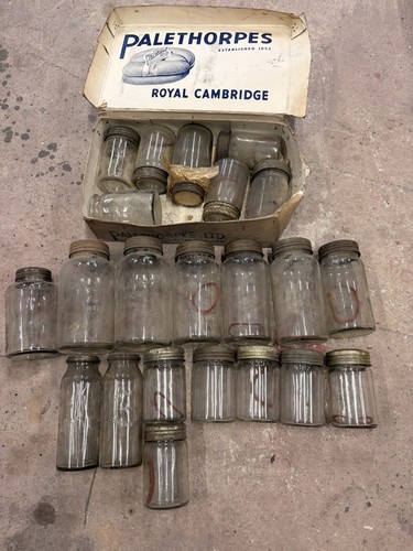 Vintage set kilner - of, jars