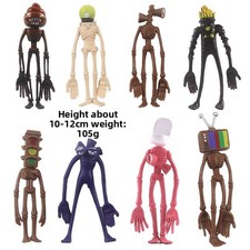 8Pcs Siren Head Action Figure Toy Kids Gift Urban Legend Foundation SCP Toys Set