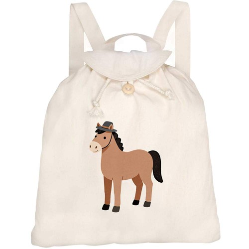 Horse with hat canvas - 'horse, hat'