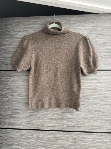 Zara brown polo neck - neck, knit