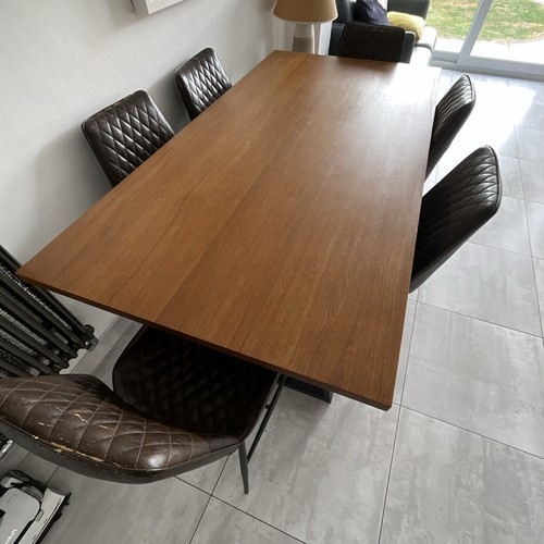 Rectangular dining table 4 - rectangular,
