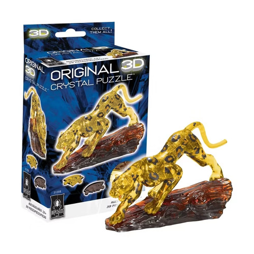Bepuzzled leopard crystal - leopard, 3d