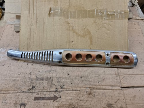 Honda ss50 exhaust - ss50, shield