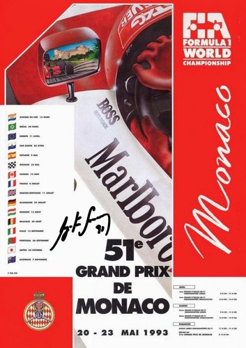 1993 monaco grand prix - a3,