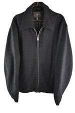 H&M Mens Wool Blend Zip Up