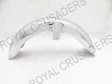 NEW NORTON FEATHERBED SLIMLINE FRONT CHROME MUDGUARD