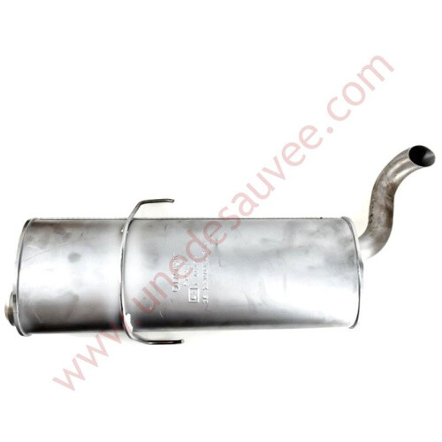 Rear exhaust silencer - exhaust,