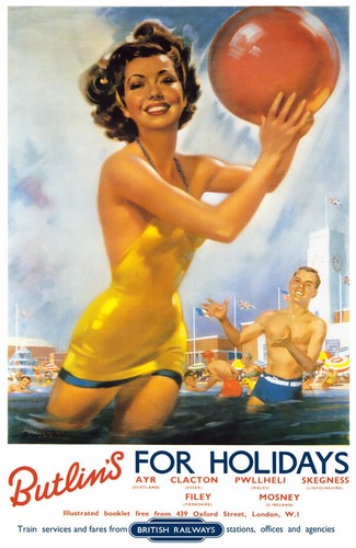 Tx586 vintage butlins - vintage,