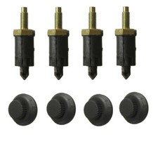 4PCS 2.0 HDI Engine Cover Bolt Bonnet Hood Clip For CITROEN PEUGEOT 307 406