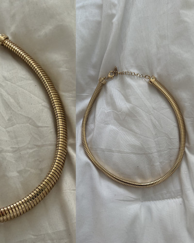 Revolve gold snake chunky - snake,