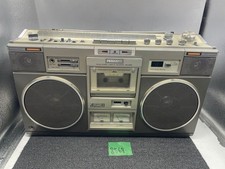 Vintage Hitachi TRK-8280 Radio Cassette Recorder Boombox Tested Working Japan