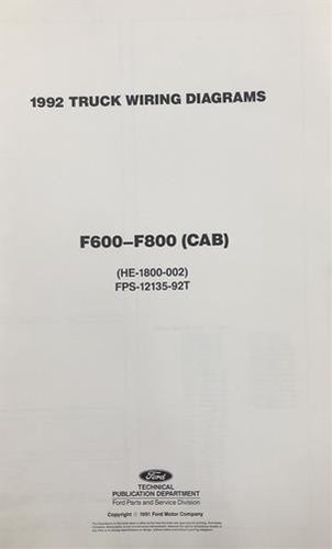 1992 ford truck cab - 1992,