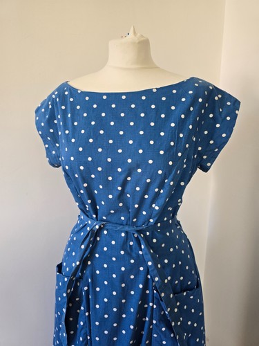 Vintage 1950s horrockses polka - vintage,