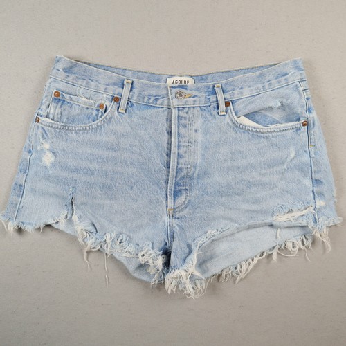 Agolde parker blue denim - parker,