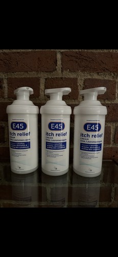 E45 itch relief cream - relief, cream,eczema