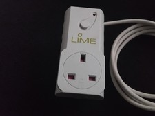 Lime Energy Saving Plug With