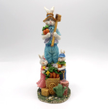 Rabbit bunny farmer family - farmer,